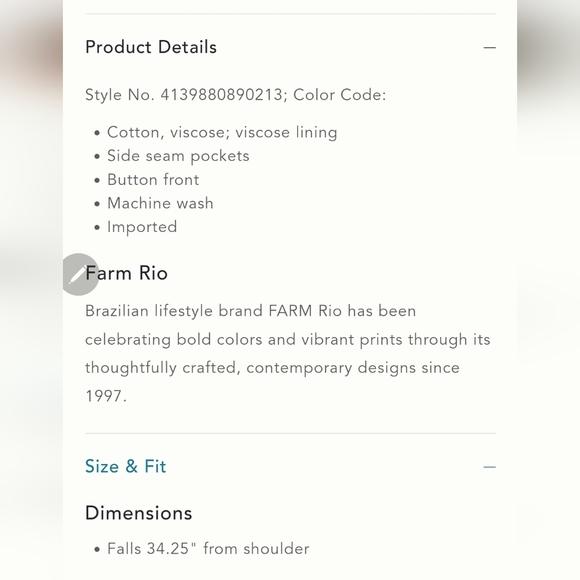 Farm Rio Dress - Picture 5 of 12